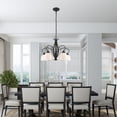thumbnail image 7 of Livex Lighting Brookside Chandelier in Black, 7 of 7