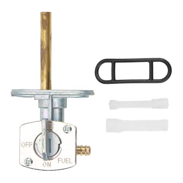 Petcock del tanque de gas, válvula de llave de combustible de aleación de aluminio ON OFF RES reemplazo de la válvula del interruptor del tanque de gas para YFS200 YZ426F YFM 250 350