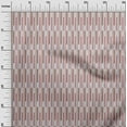 thumbnail image 3 of oneOone Cotton Poplin Orange Fabric Stripes Sewing Material Print Fabric By The Yard 42 Inch Wide-XO, 3 of 6