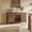 Walnut, variant on Studyset 60" Wide Fluted Wine Bar Cabinet with Storage, Modern Buffet Sideboard with 3 Drawers, Liquor Rack and Glass Holder, Alcohol Indoor Bars for Kitchen, Living Room