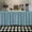 Blue, variant on Gaqring Waterproof Oil-Proof Kitchen Cabinet Curtain, No Drill Magic Tape Short Privacy Shelf Cover, Dustproof Shelf Liner for Sink Closet Bookcase Home Decor, Purple