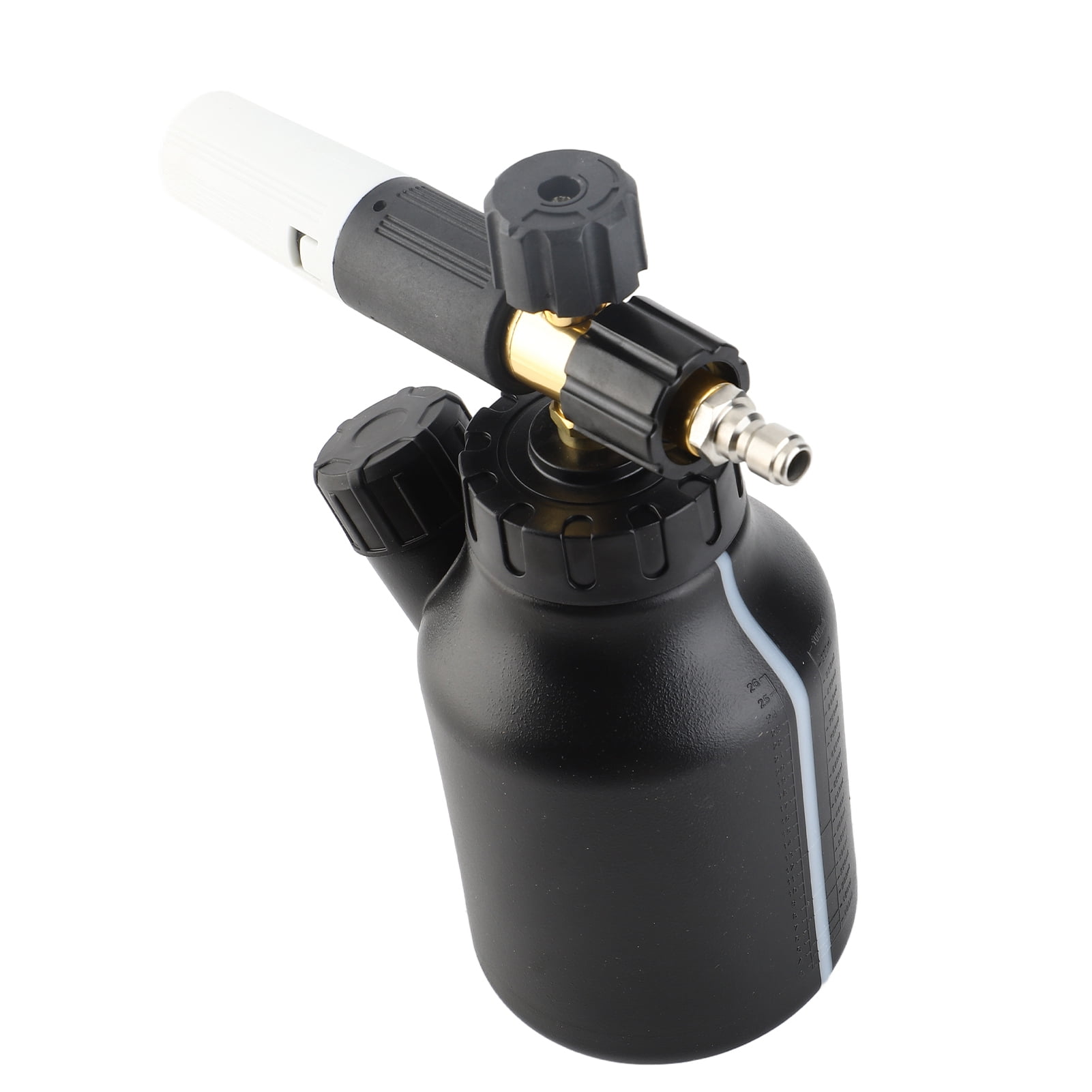 Wash Car Wash Sprayer Foam Gun Car Wash Sprayer Washer Foam Sprayer Foam Cannon Car Wash With 1/4 Quick Male Connector Measuring Cup Design Adjustable Nozzle For Car Cleaning