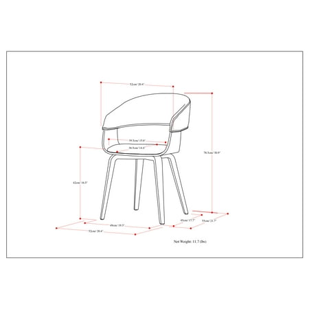 Simpli Home - Lowell Bentwood Dining Chair with Light Wood - Acid Green