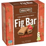 Nature's Bakery Fig Bar, Strawberry, 2g Protein, 6 Ct