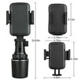 thumbnail image 2 of Car Phone Holder Mount, Phone Mount for Car Universal 360 Adjustable Phone Holder , Car Cup Holder for All Smartphones, 2 of 7
