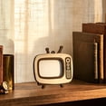 thumbnail image 7 of Vintage TV Shaped Wooden Photo Frame, Retro Television Desktop Picture Display, Hanging Wall Timber Ornament, Dual Use Photo Holder For Home Interior Car Small Decor, 7 of 7