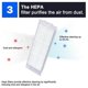 thumbnail image 3 of Hepa Filter for Robot Vacuum Mop 2S 3C Mi Robot Vacuum Mop P Parts XMSTJQR2S STYJ02YM Cleaner Acces, 3 of 5
