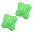 thumbnail image 1 of Uxcell Bounce Reaction Balls Coordination Training Ball Agility Trainer TPR Low Difficulty, Green 2 Pack, 1 of 5