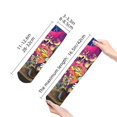 thumbnail image 3 of Lsque Mario Printed Crew Socks, Moisture-Wicking Socks, Athletic Socks for Men Breathable Cushion Socks Casual Sport Socks for Running Traveling, 3 of 6