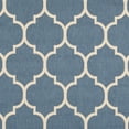 thumbnail image 5 of Safavieh Courtyard Alyssa Geometric Indoor/Outdoor Area Rug, 7'10" x 7'10" Round, Blue/Beige, 5 of 6