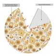 thumbnail image 2 of Sikiie Honey Honeycomb 30-48 inches {designName} Print Christmas Tree Skirt Snowman Xmas Tree Skirt with Edge Christmas Decorations for Holiday Party48", 2 of 7