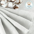 thumbnail image 4 of Hearth & Harbor Bath Towel Collection, 100% Cotton Luxury Soft 10 Pc Set – White, 4 of 7