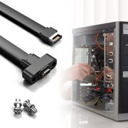 AOOOWER USB 3.1 TypeE to C Front Panel Cable 10Gbps Internal Adapter Cable Fast 10Gbps