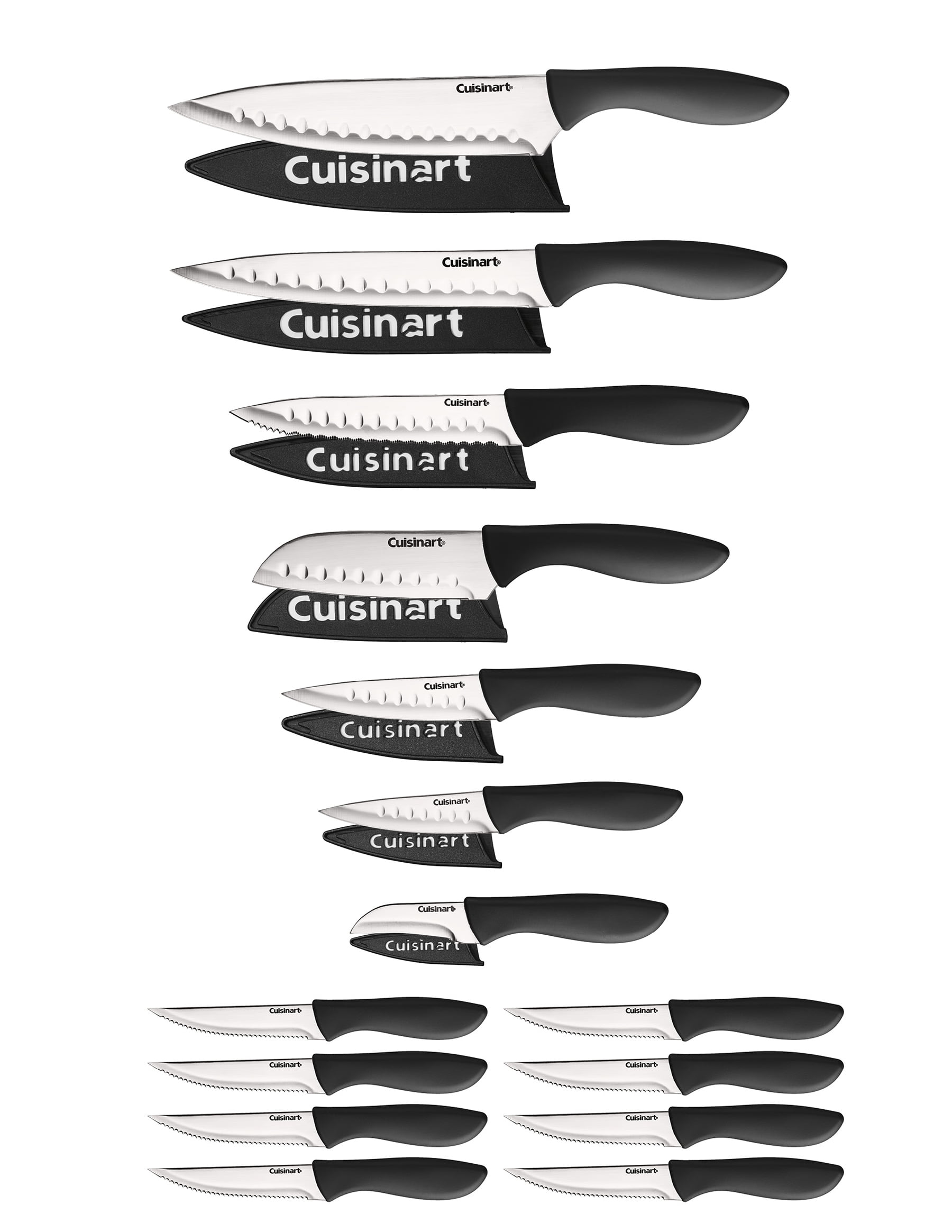 Cuisinart Stainless Steel 2-Piece Ultility Knife Set, C77ss-2putw