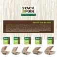 thumbnail image 4 of 100% Compostable Clamshell Take Out Food Containers [8X8" 3-Compartment 50-Pack] Heavy-Duty Quality to go Containers, Natural Disposable Bagasse, Eco-Friendly Biodegradable Made of Su, 4 of 4