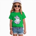 thumbnail image 4 of KPVEVIQ Toddler Girls Boys Halloween Shirts Fun Ghost Graphic T-Shirt Fall Tee Top Short Sleeve Cute Kids Clothes, 4 of 5