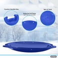 thumbnail image 2 of Superio Round Avalanche Snow Saucer Sled, 26" Blue (2 Pack), 2 of 5