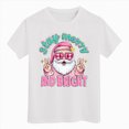 thumbnail image 5 of sdbrld Girls' Tees Tops, Kids Christmas Gifts Short Sleeved Cute Graphic Shirts for Holiday Clothing White Sizes 11-12 Years, 5 of 5