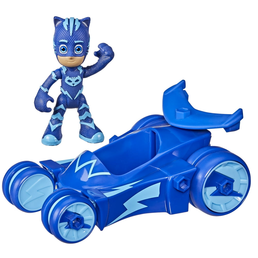 PJ Masks CatCar Preschool Toy, Hero Vehicle with Catboy Action Figure