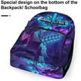 thumbnail image 4 of 17" Cartoon Minecraft Backpack Laptop Bag Outdoor sports Anime Minecraft Travel Backpack, 4 of 5