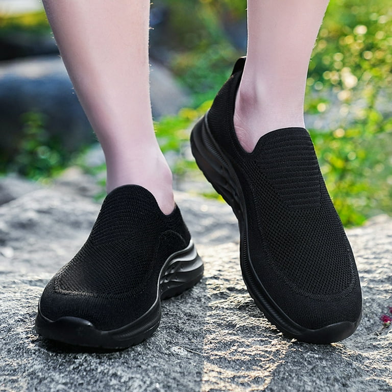 Men's Water Shoes Mesh Slip-On Loafers - Quick Dry Casual Walking Shoes