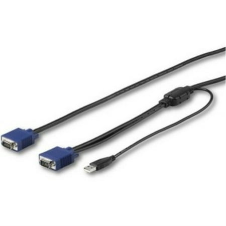 Startech.com 10 Ft. (3 M) Kvm Cable For Startech.com Rackmount Consoles - Vga And Kvm Console Cable (rkconsuv10) - Video / Cable - Mini-vga (m) To Usb Hd-15 (vga) (m) - 10 Ft - For P/n: - image 5