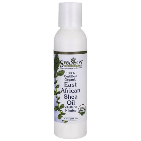 Swanson 100% Certified Organic East African Shea 4 fl oz (118 ml) Liquid