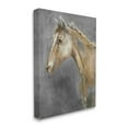 thumbnail image 2 of Stupell Industries Classic Brown Horse on Gray Paintbrush Stroke Pattern ,16 x 20,Designed by K. Nari, 2 of 2