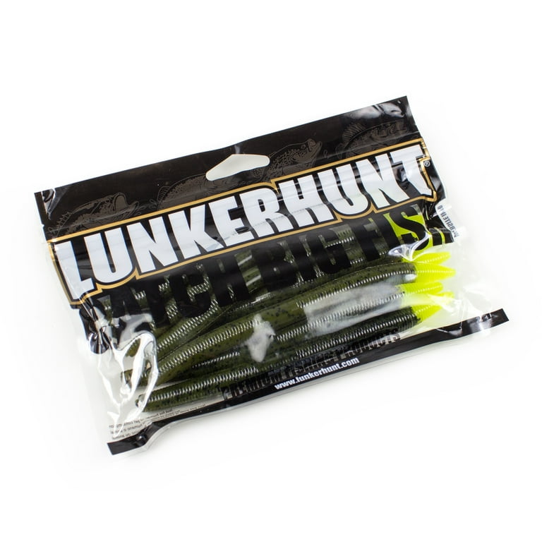 Lunkerhunt Lunker Sticks 5 inch Soft Plastic Stickbait 10 pack (Pilsner  Nitro Tip) 