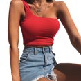 thumbnail image 1 of Débardeurs Décontractés d'Été pour Femmes, Blouse Sans Manches, Crop Top, 1 of 5