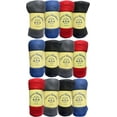 thumbnail image 2 of Yacht & Smith 36 Pieces of Winter Kit of Fleece Blankets, Winter Adult Beanies, Winter Gloves - Wholesale Bulk for Homeless Donations, 2 of 5
