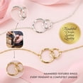 thumbnail image 6 of HOPE LOVE SHINE Gold Retirement Necklace – Coworker Boss Appreciation Gift, 6 of 7