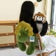 thumbnail image 2 of Almohada Oso De Peluche Con Peso De 45cm, Almohada De Abrazos Con Cuentas De Vidrio Para Aliviar La Ansiedad Y Dormir Bien (1 Unidad) Rkxzt, 2 of 6