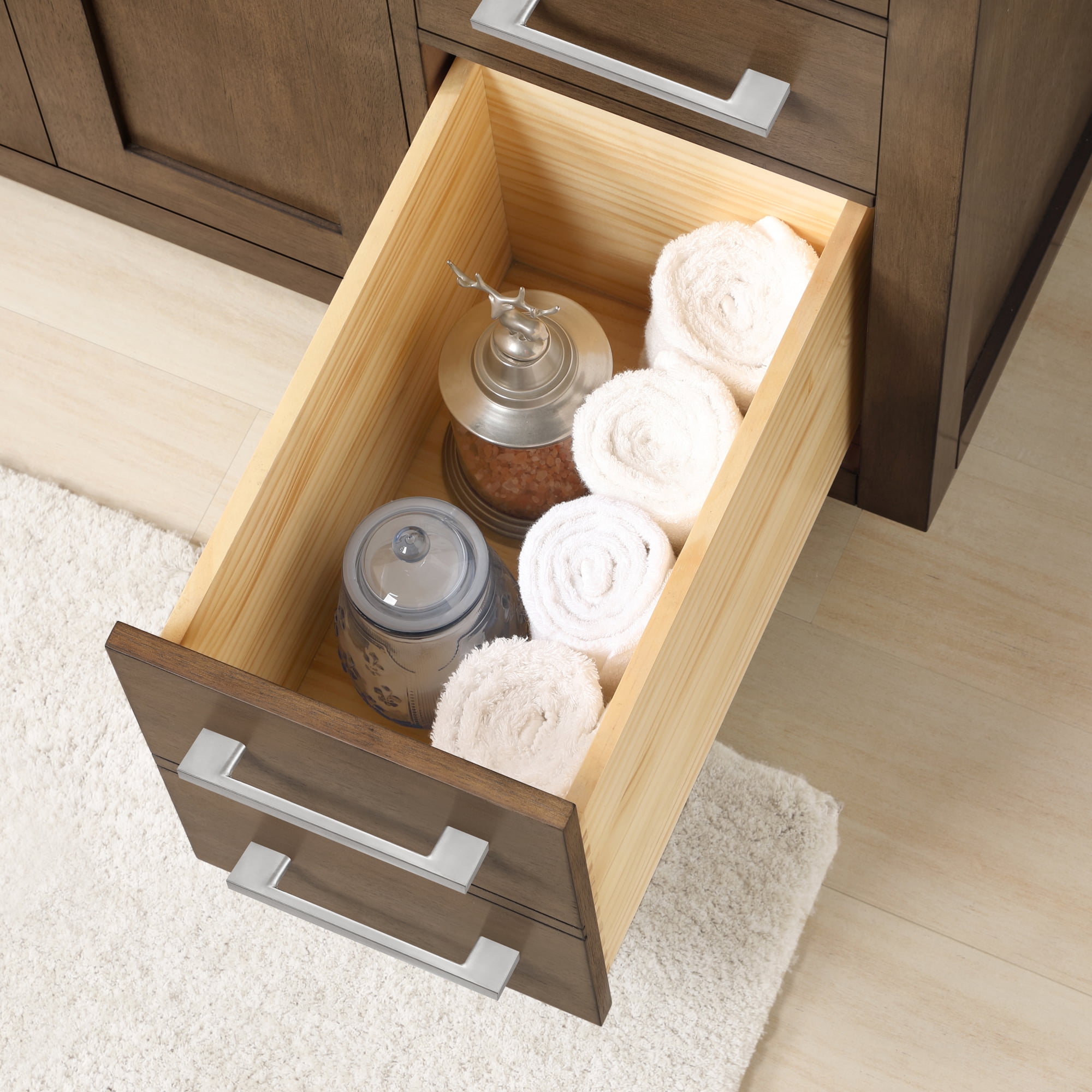 Ove Decors Athea 36 W x 22" D Freestanding Bathroom Vanity with Sink, Almond Latte