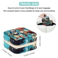 thumbnail image 5 of Rugby Travel Portable Square Jewelry Box for Rings Earrings Necklaces Bracelets Girls Women Display Case Holder Organizer Stand Storage Box, 5 of 6