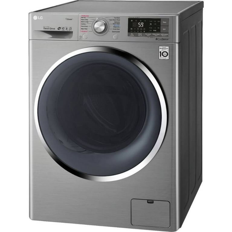LG WM3499HVA 2.3 Cu.Ft. Stainless Electric Washer Dryer Combo