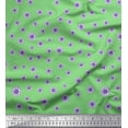 thumbnail image 1 of Soimoi Silk Fabric Aster Floral Printed Fabric 1 Yard 42 Inch Wide, 1 of 3