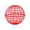 Red, variant on Chicken Exercise Ball Rolling Cage - 7.87" Portable Poultry Activity Toy for Hens and Chicks - Interactive Walking Sphere for Foraging & Training - Durable Plastic Chicken Run Accessory