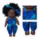 thumbnail image 3 of Shaoke Falda de encaje de pelo hermoso de bebé negro africano de piel negra L, 3 of 4