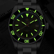 ADDIESDIVE Mens Automatic Watch NH35 Movement, Dive Watches with Ceramic Bezel, Sapphire Crystal, Luminous Analog Date, 200m Waterproof Stainless Steel Wristwatch for Business Casual