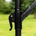 thumbnail image 6 of Harrier Overhanging Cantilever Parasol – Adjustable, Weather-Resistant 3m Outdoor Patio Umbrella | Optional LED Solar Lights & Bases [5 Colors], 6 of 6