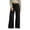 Black #259, variant on Women's Wide Leg Pants High Waisted Drawstring Elastic Waist Casual Loose Palazzo Solid Color Trousers with Pockets