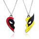 thumbnail image 1 of 2 pack Deadpool & Wolverine 3 Cosplay Wolverine Best Friends Necklace Pendant BFF Jewellery Gift for Men & Women, 1 of 5