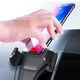 thumbnail image 5 of EeaseMX Soporte universal para teléfono de coche, con ventosa de gravedad para parabrisas, para salida de aire, navegador GPS (negro), 5 of 7