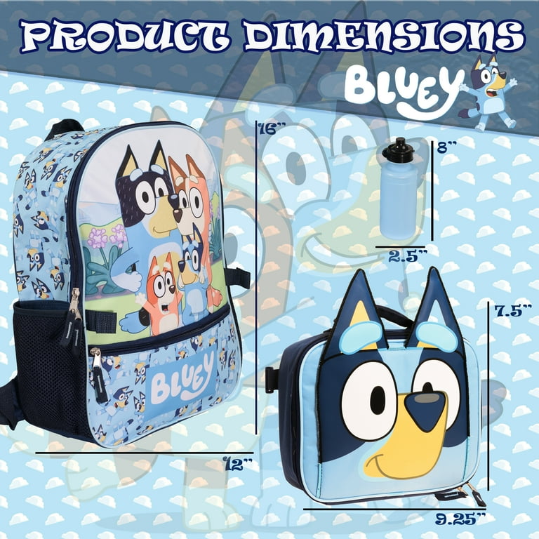 Bluey Toddler Backpack Set - 16