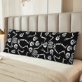 thumbnail image 4 of KLL Ultra Soft Microfiber Body Pillow Cover/Pillowcases 20"x54" with Hidden Zipper Closure-Skeletons Dancing, 4 of 5