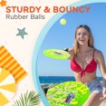 thumbnail image 6 of Sunlite Sports Beach Paddle Game Set, 2 Paddles and 2 Balls, Perfect for Backyard Fun or Outdoor or Beach or Lawn - Green, 6 of 7
