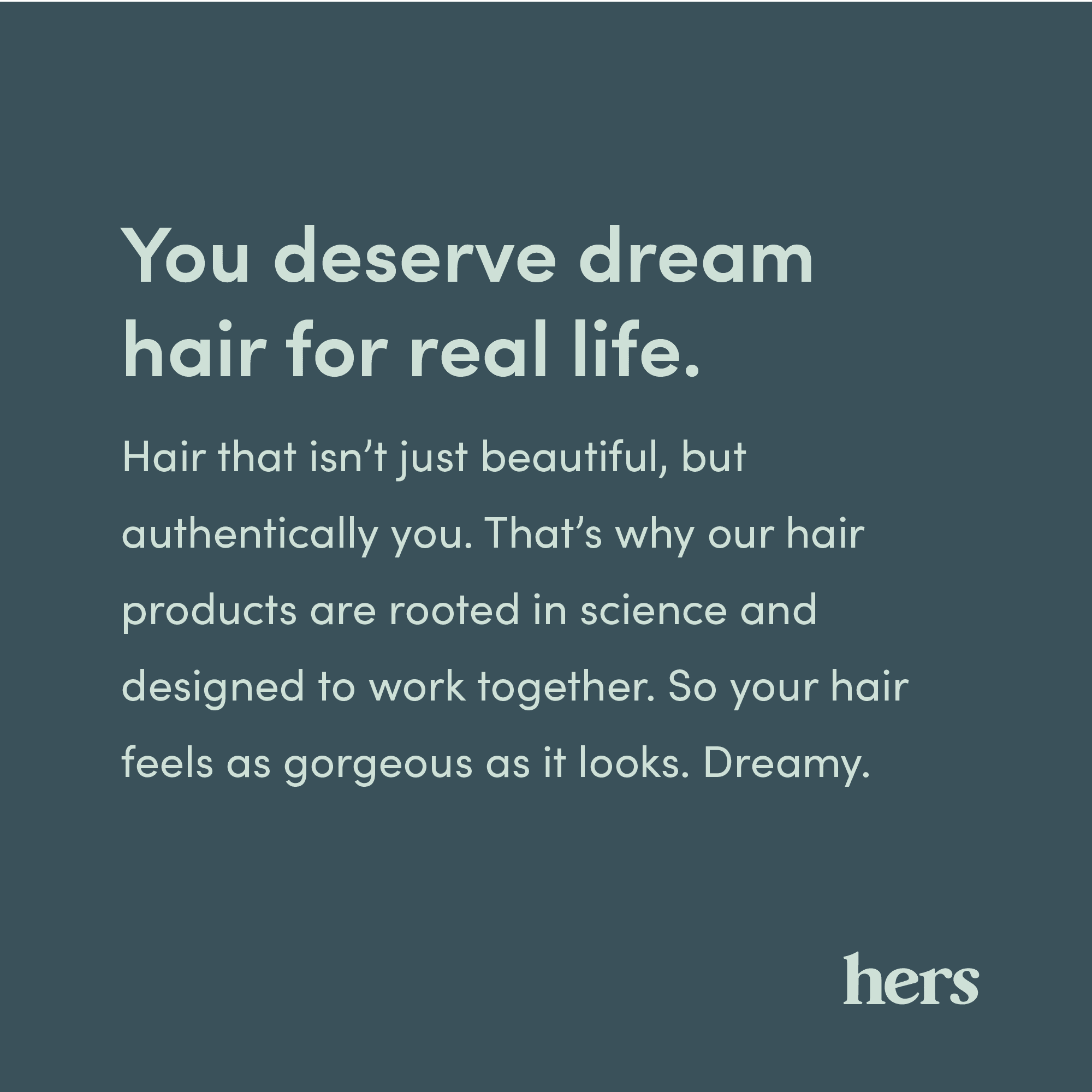 Hers Hair Kit – Shampoo, Conditioner, Vitamins, and Minoxidil 2% Drops, 4 Piece Set