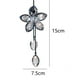 thumbnail image 2 of Colgante de cristal con forma de flor para decoración del hogar, jardín, coche, arcoíris, 2 of 5