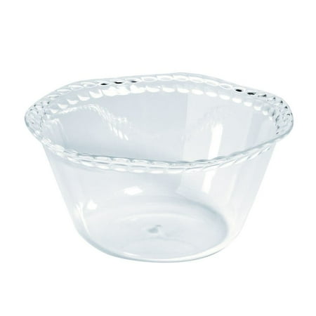 Clear Premium Plastic Salad Bowl 11In - Party Supplies - 1 Piece